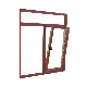 High Quality Garden Style Wooden Window Double Glass Windows Aluminium Tilt and Turn Windows manufacturer