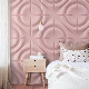 2023 New Arrival Designs Pink 3D PVC Wall Panel