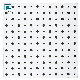  Perforated Gypsum Ceiling Tile Perforated Ceiling Board 9mm/12mm