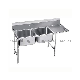  Supply OEM Sheet Metal Fabrication Stainless Steel Restaurant Food Sink