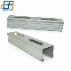  Building Materials Slotted Unistrut C Section Stainless Steel Channel