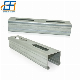 Building Materials Slotted Unistrut C Section Stainless Steel Channel