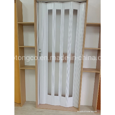 PVC Accordion Folding PVC Bathroom Door Material Malaysia Price