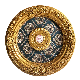  Gold Ceiling Medallions PS Polystyrene Interior Ceiling