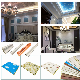 400mm Indoor Plastic Ceiling Wood Decorations Waterproof and Fireproof 3D Color Series PVC Shower Wall Panel