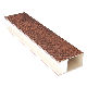  Building Material Stretch Acoustic 3D PVC Baffle Wood Ceiling