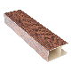  Acoustic Internal Decor 3D PVC Baffle Wood Plastic Composited Ceiling