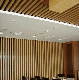 3D Wood Plastic Composite Plank Interior Decorative PVC Ceiling Panel