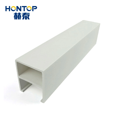 Green Lightweight Ceiling Panels Decorative Interior WPC Wood Ceiling
