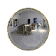 Hotel Bathroom CE/UL Circular Lighting LED Gold Framed Mirror manufacturer