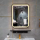 Factory Home Decor Wall Smart Bathroom Decorated Aluminum Framed LED Mirror for Makeup Vanity Salon with Anti-Fog Bluetooth manufacturer