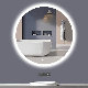 Jinghu 2023 Factory Modern Home Furniture Round Decorative Mirror Illuminated Backlit Lighted Round Shape Long Wall LED Mirror with Defogger Dimmer manufacturer