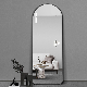 Dressing Metal Frame Floor Standing Decorative Arch Wall Mirror Full Length Mirror