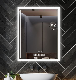 Bathroom Mirror with Lights for Wall Large Anti-Fog LED Lighted Wall-Mounted Vanity Mirrors Dimmable Back-Lit Makeup Mirror manufacturer