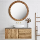 Factory Wholesale New Design Plywood Wall Hanging Hotel Bathroom Vanity with Top