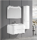  Factory Directly Sell Modern White PVC Bathroom Cabinet with Washing Basin