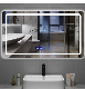 Modern LED Mirror Light Bathroom Defogger Waterproof Touch Screen Bathroom Mirror manufacturer