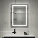 Defogger Lighted Smart Bluetooth Bathroom LED Mirror with Digital Clock manufacturer