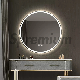 Easy Use Waterproof Frameless LED Round Mirror Bath Mirror with Lights Touch Screen Sensor Smart Mirror Light Bathroom Bluetooth manufacturer