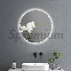 Modern Style Round Mirror Bathroom Customized LED Backlit Defogger Smart Mirror manufacturer