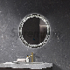 Smart Circle LED Washingroom Mirror waterproof Frameless Bathroom LED Lighting Round Mirror with Antifog