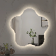  2022 Modern Bathroom LED Lignt Mirror Flower Home Decorative Mirror