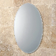 Beveled Round Mirror Glass for Bathroom Mirror