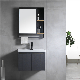 Western Style Hot Selling Creative Simple Wall Mounted Furniture Aluminium Bathroom Cabinet manufacturer