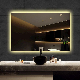 Wall Mounted Anti-Fog Customized Dimmable Lighted Makeup Mirror, LED Bathroom Smart Mirror