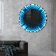 Round Infinity 3D Tunnel Mirror LED Dance Floor Mirror with Light