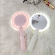 Travel Pocket Foldable Handheld Mini Vanity Cosmetic Makeup Mirror with LED Light manufacturer
