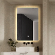 Ortonbath Framed Bathroom LED Light Mirror Bath Smart Makeup Mirror Touch Bluetooth LED Round Mirror