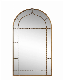 Rustic Large Gold Window Framed Wall Hanging/Standing Decorative Wall Mirrors