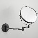 Wall Mount Hanging Magnifying Makeup Vanity Mirror with Shelf LED Light Frame Hotel Designs Bathroom Wall Makeup Mirror