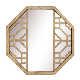 Winwinky Decorative Wall Mirror Octagon MDF Wall Decoration Mirror