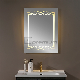  PVC Paint Free Wall Mounted Type Bathroom Cabinet with Black Artificial Stone Top Black Ceramic Basin and LED Mirror