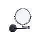  Wall Mounted Black Makeup Mirror with 3X Magnify