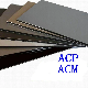 PVDF Coated Decorative Building Material Fireproof Brushed 4mm Aluminium Composite Panel