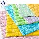 Home Decoration Brick 3D PE Foam Wallpaper manufacturer