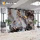 High Luxury Brown PVC Marble Sheet Wallpaper Living Room