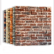  3D PE Foam Self Adhesive Brick Tile Wall Foam Design Wallpaper Sticker
