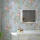 3D Floral Living Room Vinyl Self Adhesive Peel & Stick Roll Wallpaper Home Decor Film Wallpaper manufacturer