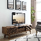  Nova Paper + Rubber Wood Legs TV Stand Furniture for TV up to 65