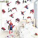  Spider Man Cartoon Wallpaper Boys Bedroom Wallpaper for Decoration