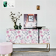 Customized Watercolor Beautiful Pink Flower Peel and Stick Wallpaper for Living Room