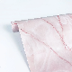 Akadeco New Design Pink Waterproof Heat Resistance Peel and Stick Self Adhesive Marble Wallpaper
