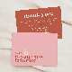  Free Design Kraft Thank You Cards for Birthday Party