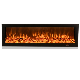 Smart APP Remote Control 3D Decor Fire LED Decorative Insert Recessed Wall Mounted Electric Fireplace