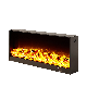 Wooden Wall Mounted LED Mantel Electric Heater Fireplace Sale