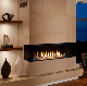  72-Inch Bio Ethanol Fireplace with Remote Control and WiFi Connectivity